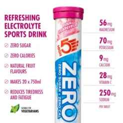 High5 Zero Pink Grapefruit - Box 8x20 Tabs