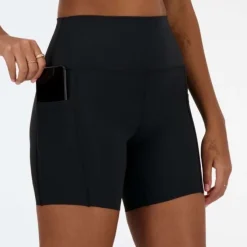 New Balance Athletics 6 Inch Fitted High Rise Pkt Short