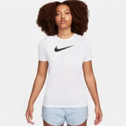 Nike Dri-FIT Regular Heathered Graphic Short Sleeve Tee